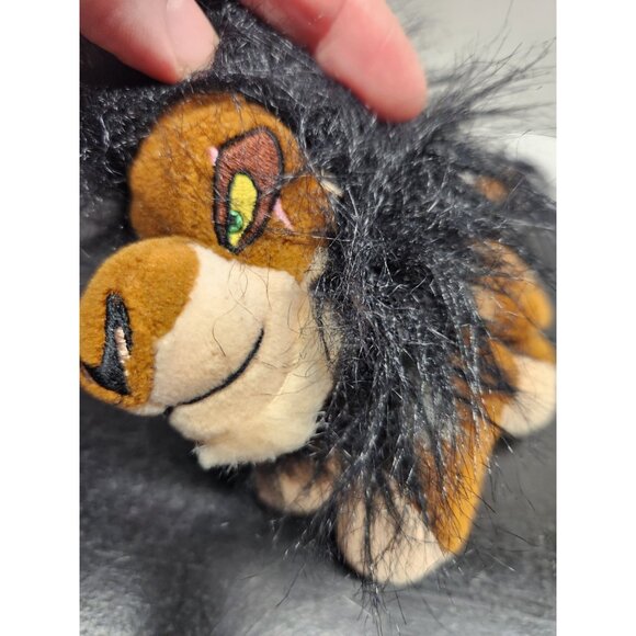 Disney's Scar from The Lion King Bean Bag Plush - 8 Inches - Picture 1 of 10